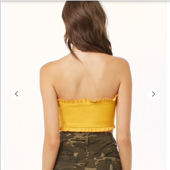 Ruffle tube top - Picture 3 of 3